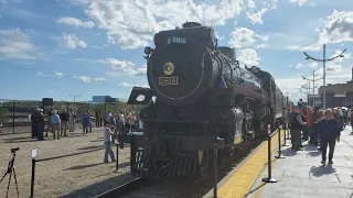 Canadian Pacific 2816 displayed at the Union Depot!