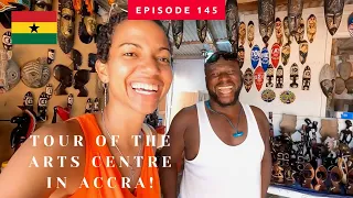 Let's visit the Arts Centre in Accra, Ghana! | Global Gyal | Episode 145 #GhanaVlog #accra