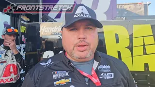 William Byron's Crew Chief Rudy Fugle on Byron Making Contact W/Ryan Blaney