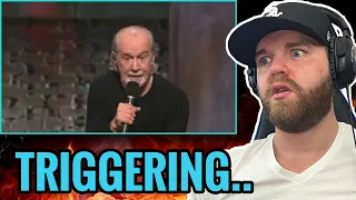 *First Time Hearing* George Carlin- Religion is Bullshit (REACTION) | THIS IS REAL COMEDY.