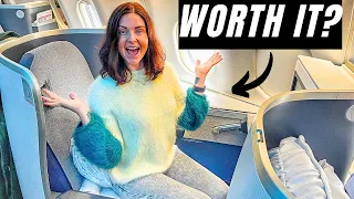 I Upgraded to BUSINESS CLASS with Air Canada from London to Vancouver via Montreal