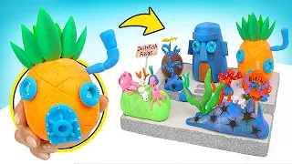 DIY El mundo en miniatura de Bob Esponja