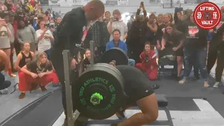 Teenage Girl Benches 380 lbs In Front Of Entire Highschool
