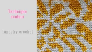 Tapestry crochet : how to change colours