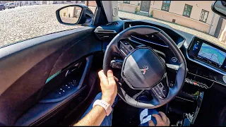 2022 Peugeot e-2008 [136HP] |0-100| POV Test Drive #1242 Joe Black