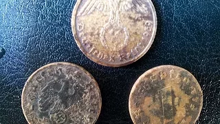 Коп  часть 16.Неожиданная находка.Немецкие монеты.X-TERRA 705.