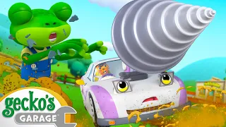 The Fast Car Mole | Gecko's Garage | Trucks For Children | Cartoons For Kids