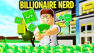 Nerd Finds Out He Is A Billionaire In Roblox Brookhaven.. 🤑💰