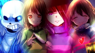 Stronger Than You / Scared of Me Mashup (Frisk, Chara, Sans, Betty)