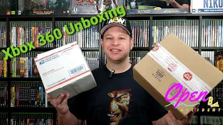 Unboxing Xbox 360 - New Games Added to a Massive Collection