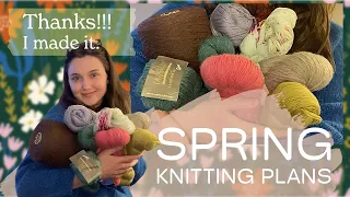 Spring 2024 Knitting Plans