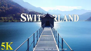 Switzerland 5K ProRes - Scenic Relaxation Film With Calming Music - 5k Video Nature