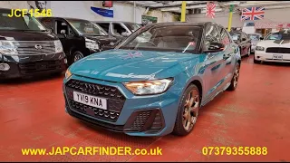 (JCF1545) Audi A1 1.5 TFSI 35 S line Style Edition Sportback Euro 6 2019 @japcarfinder