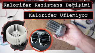 Kalorifer Motoru Çalışmıyor Kalorifer Motoru Tamiri Kalorifer Rezistans Değişimi