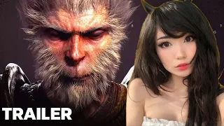 Emiru Reacts to Black Myth Wukong New Gameplay Trailer | Gamescom ONL 2023