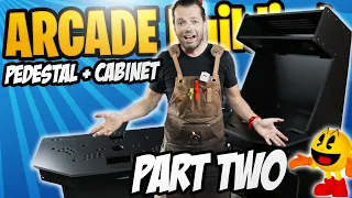 Cabinet and Pedestal Arcade building series - PART 2:  'building the base and cabinet'