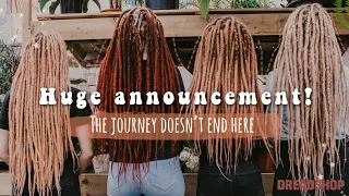 The journey doesn't end here ○ Huge announcement! ○ Dreadshop