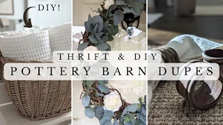 NEW Pottery Barn Dupes  Thrift with Me for High End Home Decor   Goodwill Thrift & DIY Decorating