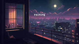 Chill rainy fall in Lofi City ☔ Chill Fall Lo-fi Hip-hop & Autumn Lo-fi Hip-hop