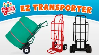 EZ Transporter Inflatable Hand Truck Dolly with Brake