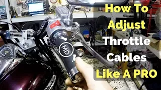 How To Adjust Motorcycle Throttle Cables