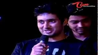 Uday Kiran Speech @ Eka Veera Movie Audio Launch