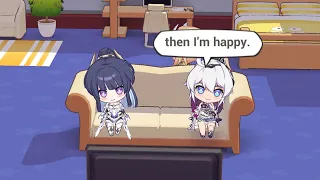 Kiana HoFi and Mei HoO Wholesome Dorm Interaction | Honkai Impact 3rd