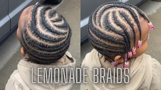 Kids Lemonade braids | Toddler braids