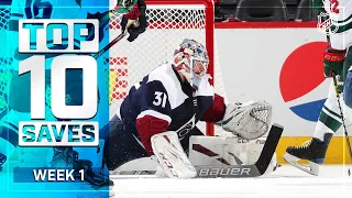 Top 10 Saves from Week 1 | 2019-20 NHL Season