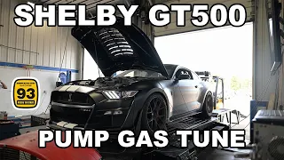 Shelby GT500 Pump Gas Tune Stock Pulley *800 whp*