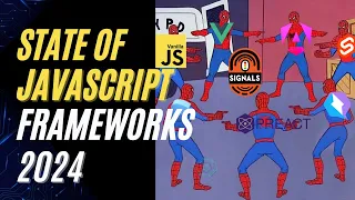 The State of JavaScript Frameworks 2024 #react #vuejs #angular #svelte #webdevelopment