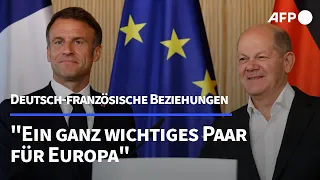 Scholz: Frankreich und Deutschland ein "ganz wichtiges Paar" für Europa | AFP