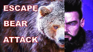 How To Escape BEAR ATTACK In MAN VS BEAR Situation | WAYS TO ESCAPE BEAR ATTACK 🐻🐻 🔥