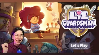 👦🧙‍♂️🚪 Playing Lil' Guardsman (FIRST IMPRESSIONS) #puzzlegame #pointandclick