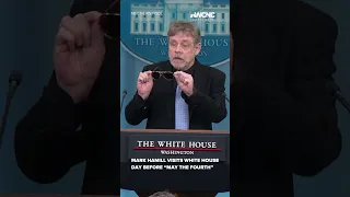 #StarWars actor #markhamill visits #whitehouse before #maythe4thbewithyou #wcnc #shorts