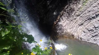 Женецький водоспад Гук, Яремче, Микуличин, Татарів, 4к