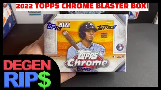 Should You Buy? - 2022 Topps Chrome Baseball Blaster Box Review!