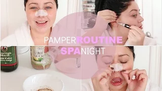 My Pamper Routine 2015 | Spa Night