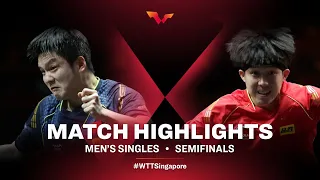 Fan Zhendong vs Wang Chuqin | WTT Cup Finals Singapore 2021 | MS | SF