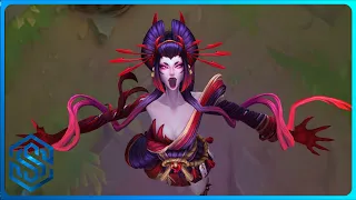 Blood Moon Zyra Skin SHOWCASE PBE Patch 14.8