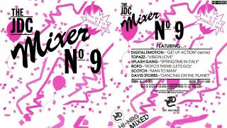 The JDC MIXER ⚡ VOL 9 (1987) NON-STOP DJ PARTY MEGA-MIX HI-NRG Italo Disco Eurobeat 80s