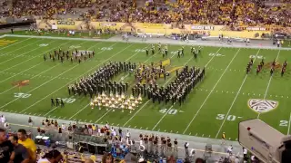 ASU Sun Devil Marching Band Pregame 9-3-2016