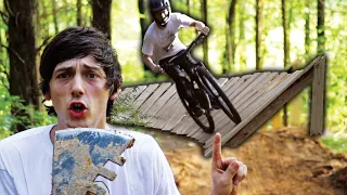 Building My Backyard MTB Trail | Shark-Fins, Berms, and Rollers, Oh My!