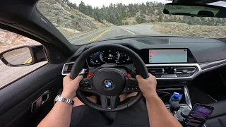 G80 M3 POV CANYON FLYBY VALVETRONIC EXHAUST [4K]