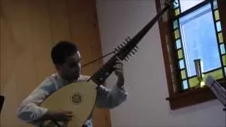 Improvised Chaconne on the lute, by Konstantin R. Bozhinov