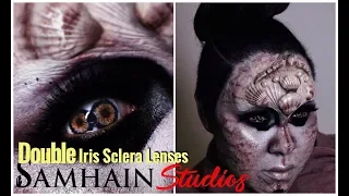 Samhain Studios | Double Iris Sclera Lenses | MakeupByNamaisa