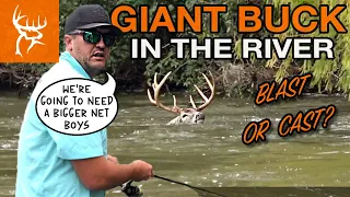 GIANT BUCK SWIMMING THE FLINT RIVER | Luke Bryan and his Boys | Buck Commander