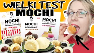 TESTUJE CZARNE MOCHI *VIRALOWE MOCHI* #testuje #vlog #smakuje