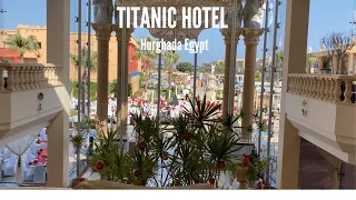 【HOTEL VLOG】Titanic Palace Hotel Hurghada Egypt. Visited for Christmas 2022. Relaxing resort hotel.