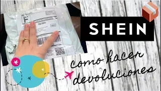 Como hacer devoluciones en Shein | TRUQUITOS DE VANE